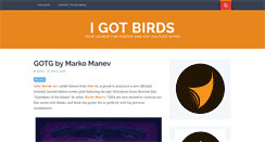 Desktop Screenshot of igotbirds.com